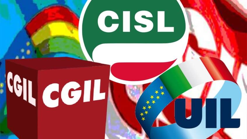 Cgil Cisl Uil sindacati