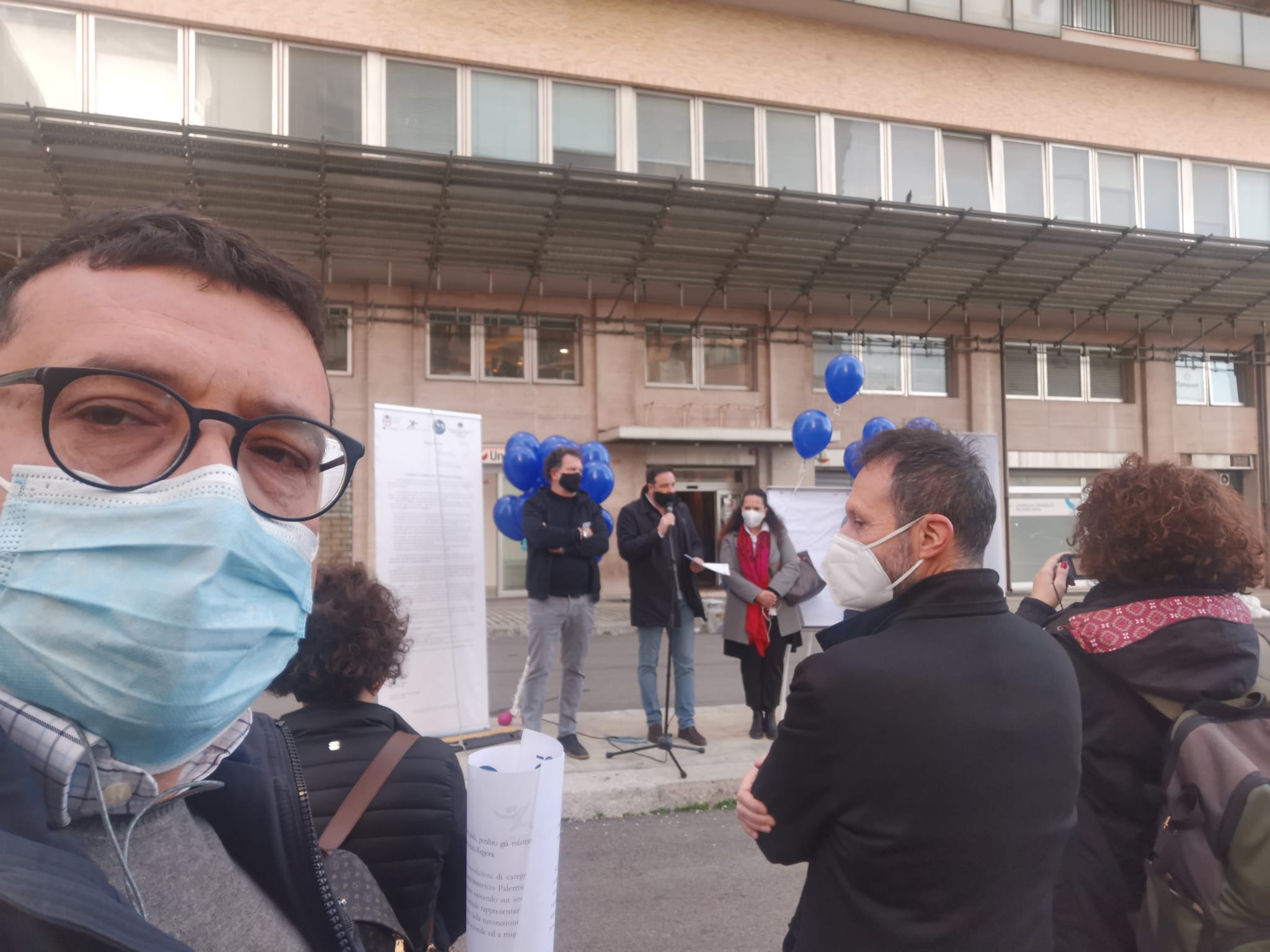 igor gelarda manifestazione ripartiamo insieme