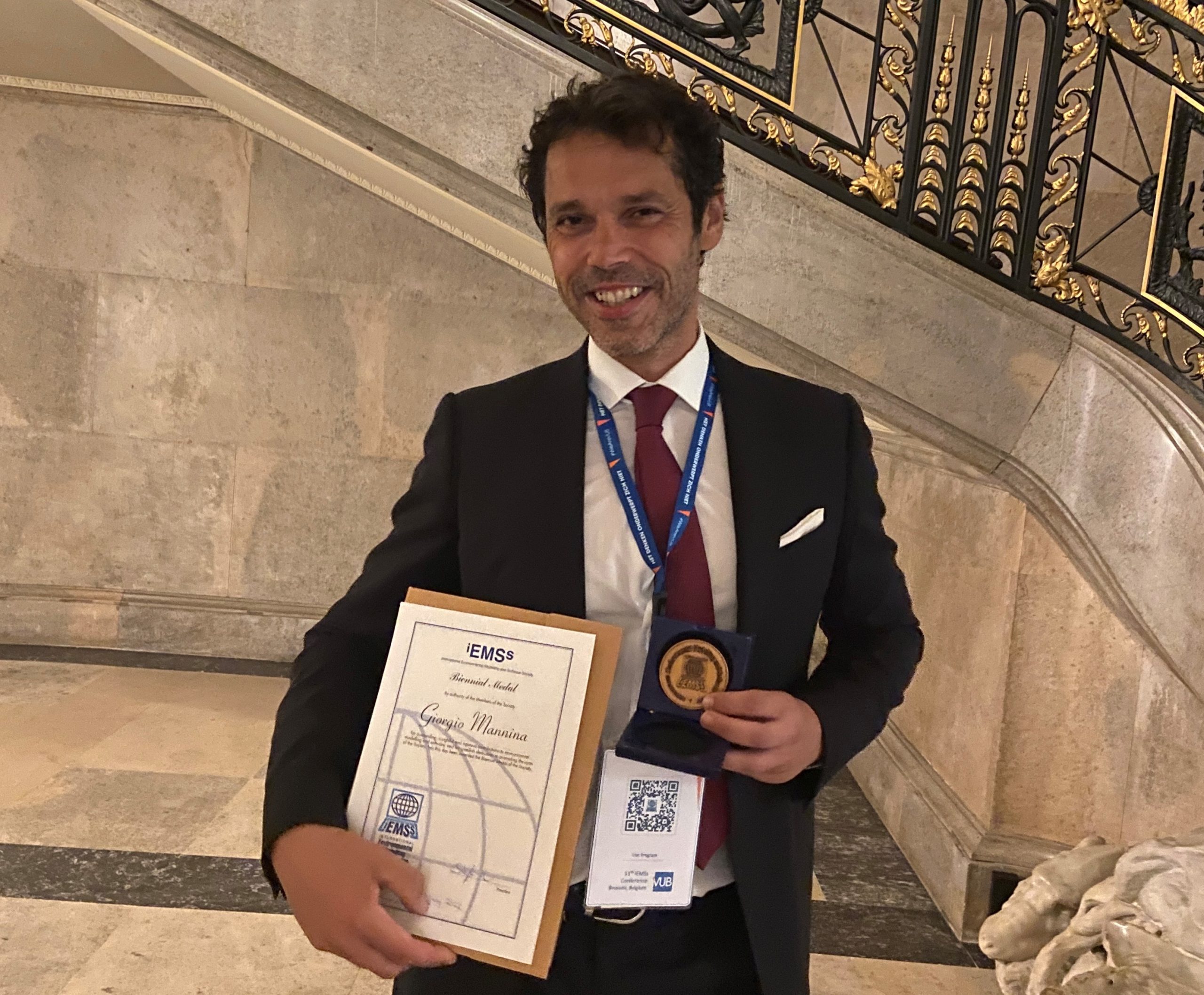 premio internazionale “iEMSs Biennial Medal Award 2022”