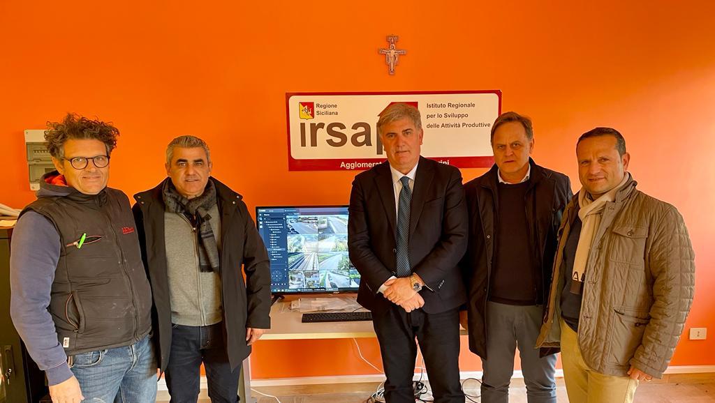 IRSAP Marcello Gualdani, Edy Tamajo Giuseppe Monteleone, Area industriale di Carini