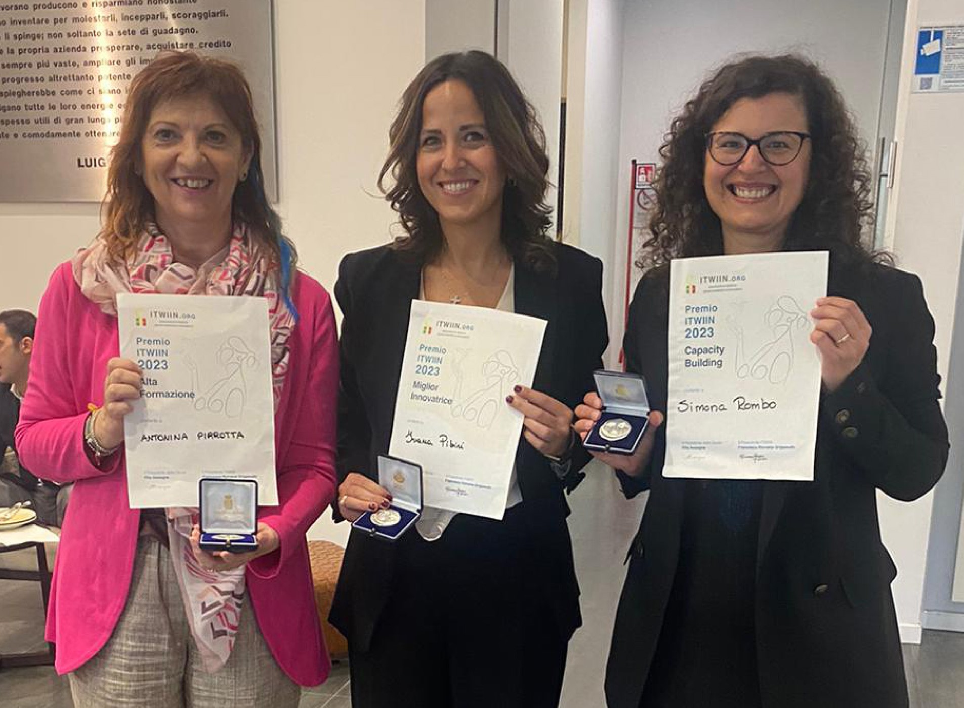 Successo dell'Università di Palermo all'ITWIIN Award 2023