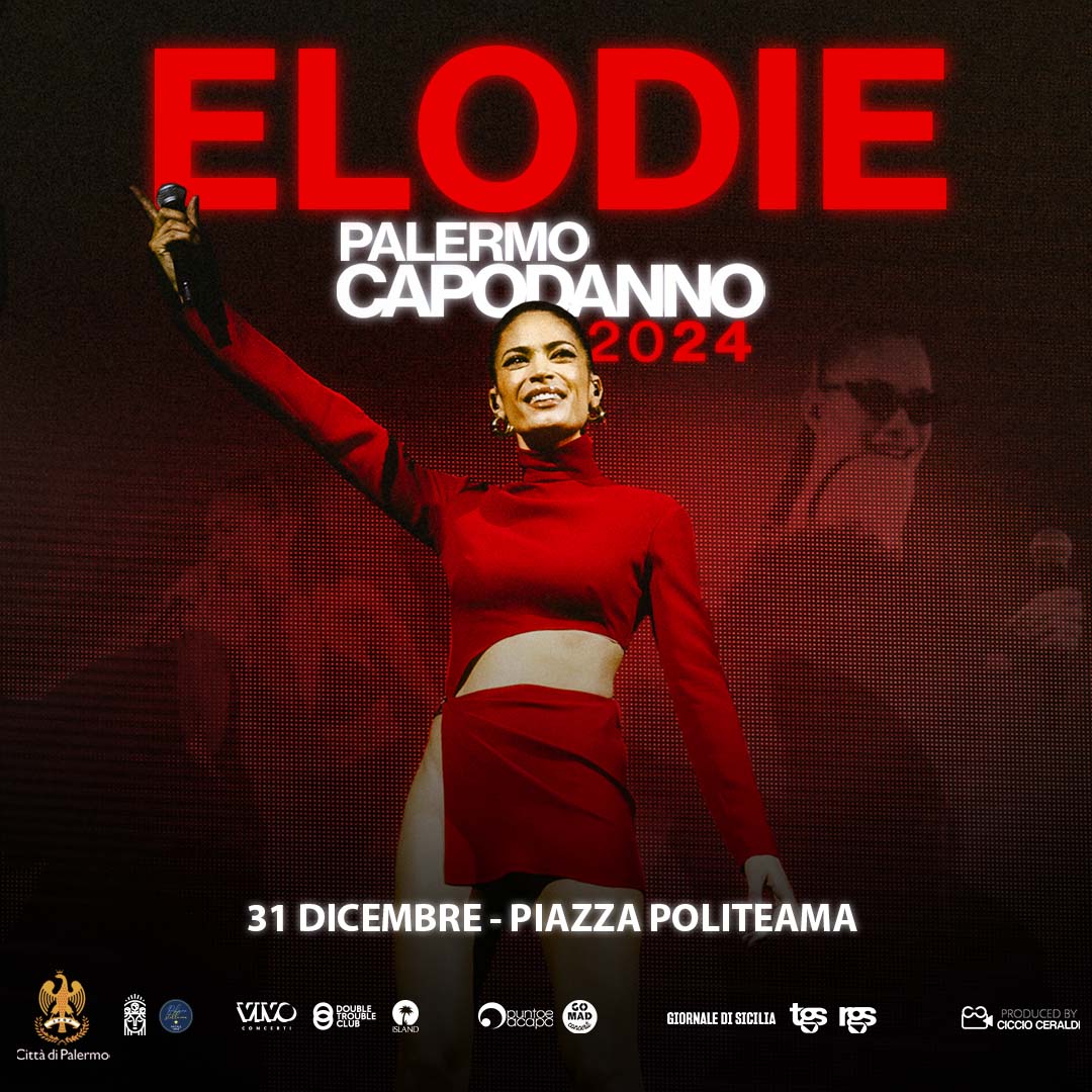 Capodanno a Palermo con Elodie