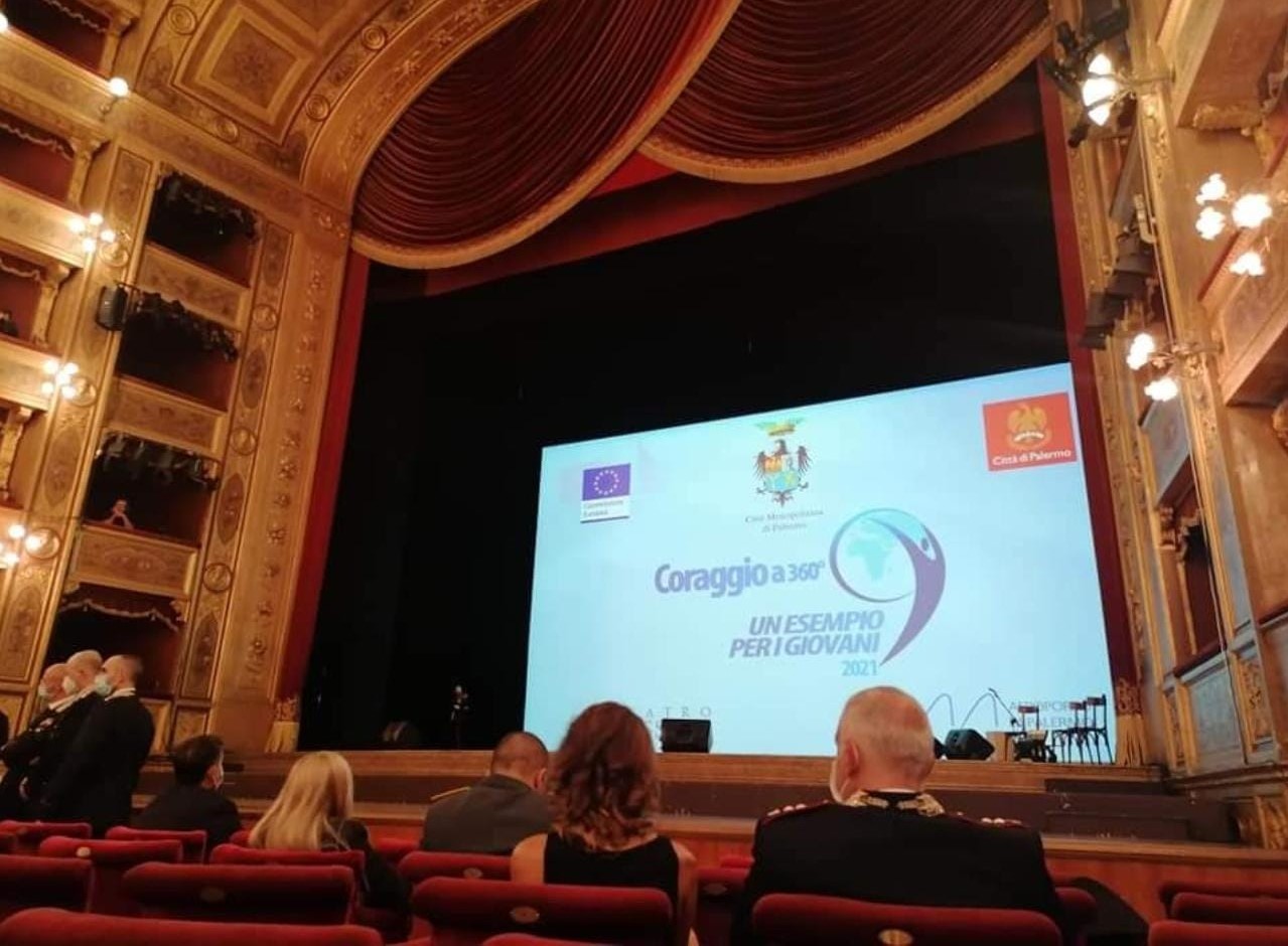 Al via la serata conclusiva del progetto "Coraggio a 360°" a Palermo