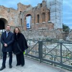 Beni culturali, al Teatro Antico di Taormina si restaura il "portico post scena". Scarpinato: «Lavori completati entro l’inizio dell’estate»