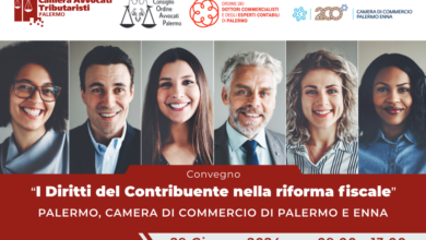 Palermo- Convegno: “I Diritti del Contribuente nella riforma fiscale”
