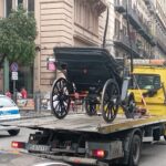 Palermo: Carrozza Sottoposta a Fermo Amministrativo Confiscata nel Centro Storico