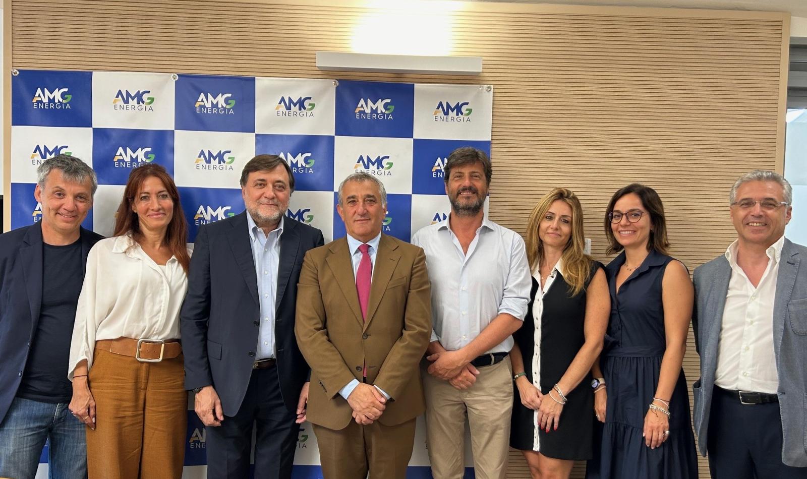 AMG Energia Spa - Firmato il nuovo contratto di servizio