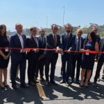 Inaugurazione viadotto Ritiro con assessore Aricò