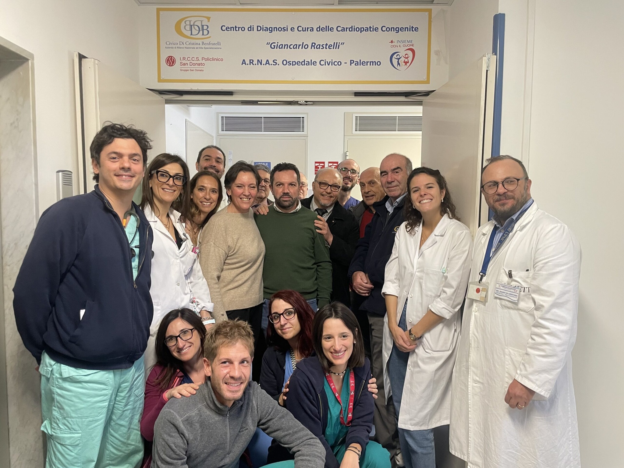 Riapertura a Palermo del "Centro di Diagnosi e Cura delle Cardiopatie Congenite - Giancarlo Rastelli"