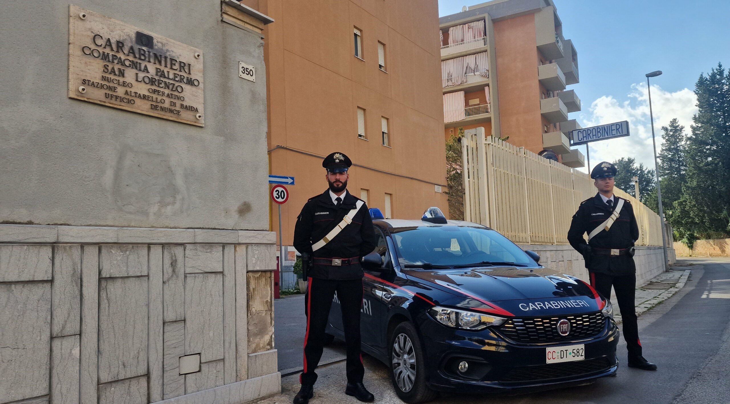 PALERMO – SPARATORIA IN VIALE MICHELANGELO IN MANETTE DUE UOMINI PER TENTATO OMICIDIO