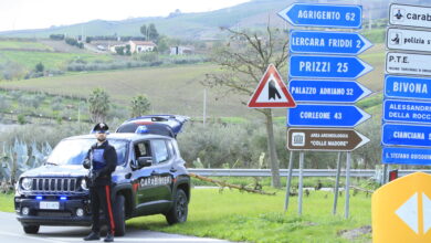 Carabinieri Lercara Friddi Corleone Agrigento