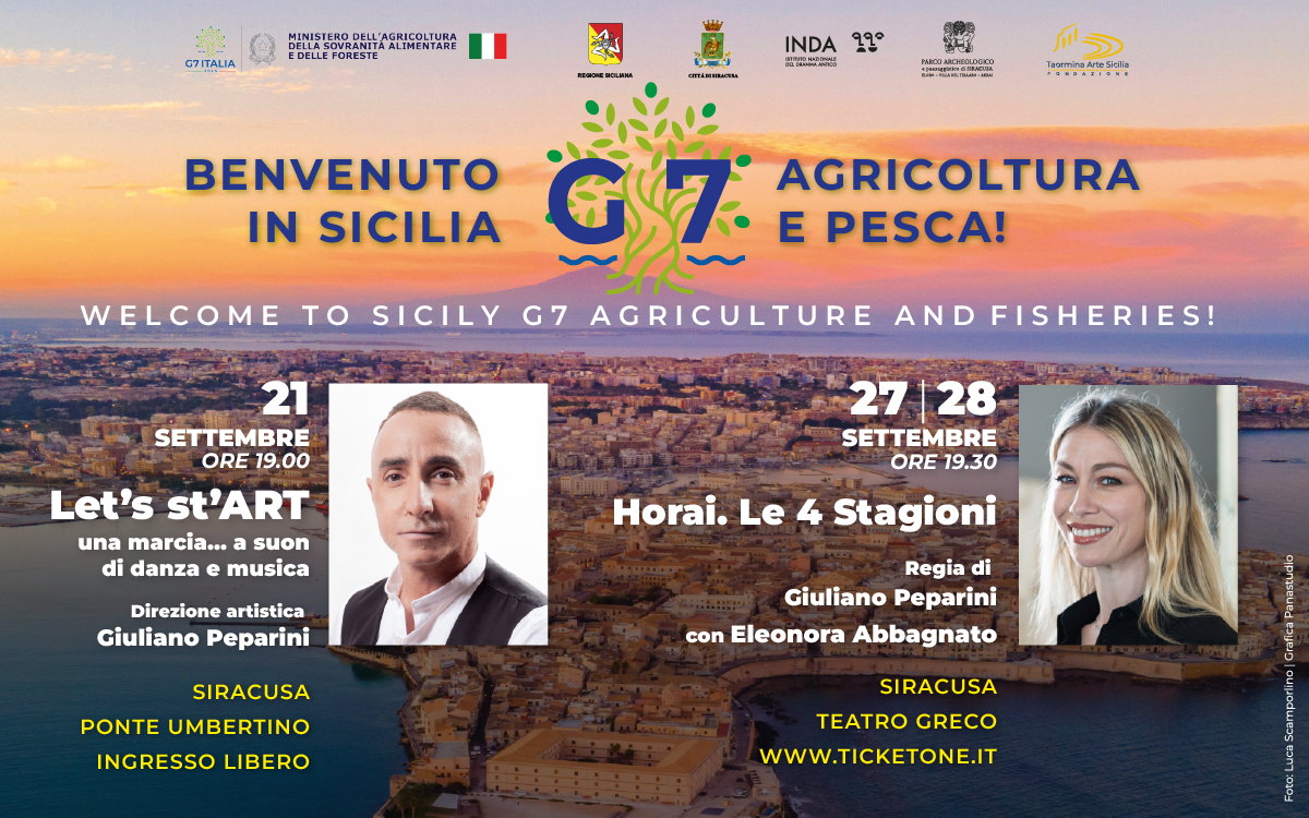 G7 Agricoltura e Pesca - Eventi 21, 27, 28 settembre