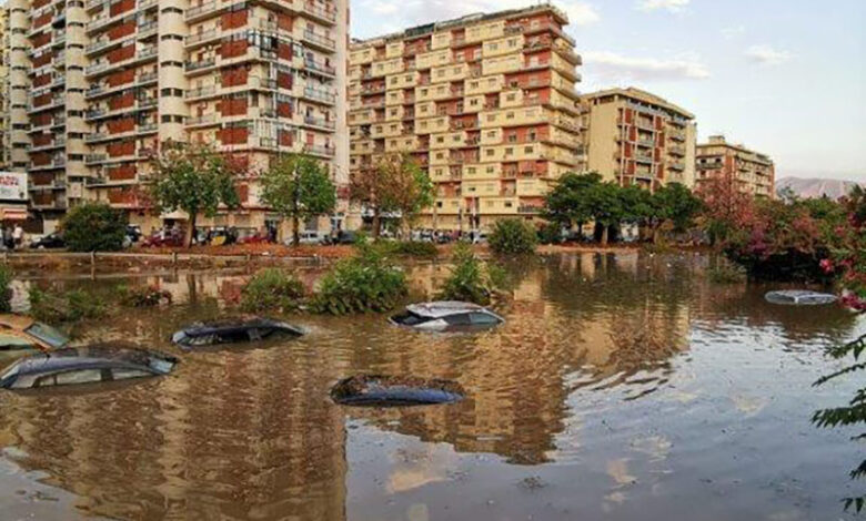 Allagamento Palermo 15 luglio 2020