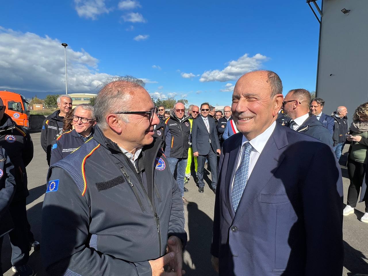 Protezione civile, Schifani visita il centro operativo regionale di San Giovanni La Punta, nel catanese: «Struttura moderna nostro fiore all'occhiello, prezioso contributo di personale e volontari»