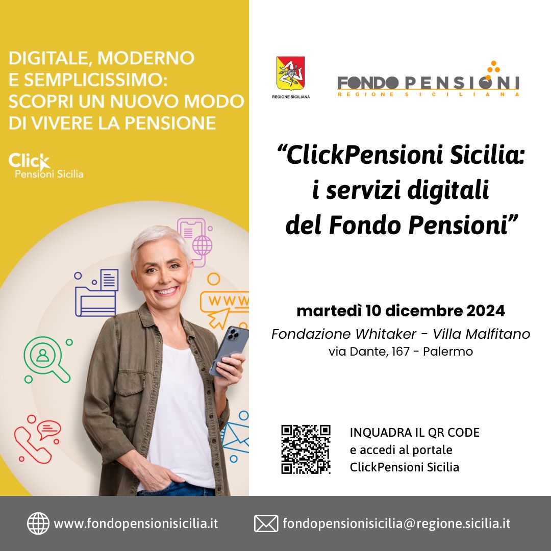 ClickPensioni futuro digitale dei servizi previdenziali con ClickPensioni Sicilia: innovazione e trasparenza per i cittadini!